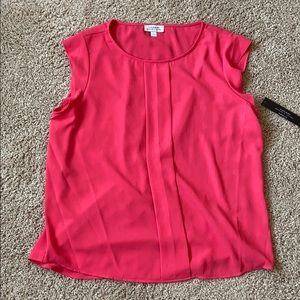 NWT Pink Sleeveless Top